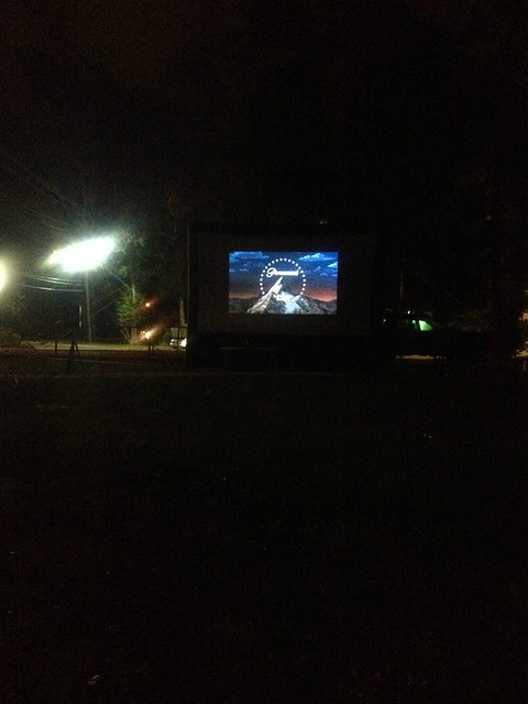 outdoor movie