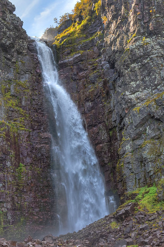 landscape waterfall nationalpark wasserfall sweden schweden landschaft dalarna njupeskär fulufjället dalarnaslän