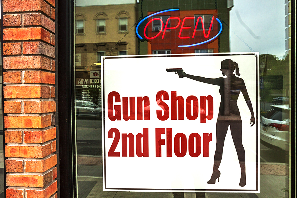 GUN SHOP SECOND FLOOR--Pittston