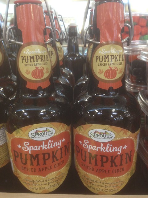 Sparkling Pumpkin Spiced Apple Cider