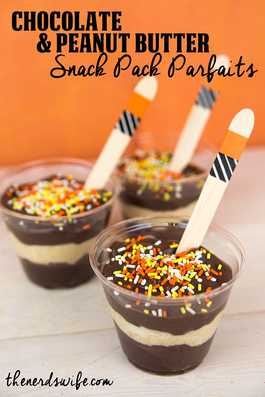 Chocolate Peanut Butter Snack Pack Parfaits