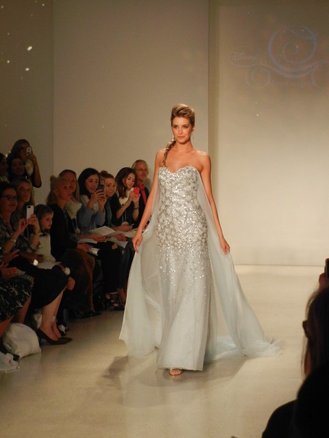 Frozen wedding dress reveal from Alfred Angelo