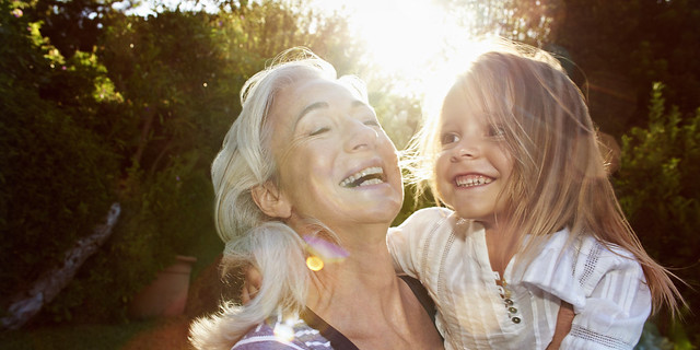 Having A Purpose In Life Helps You Stay Healthy (Old woman and a Girl)