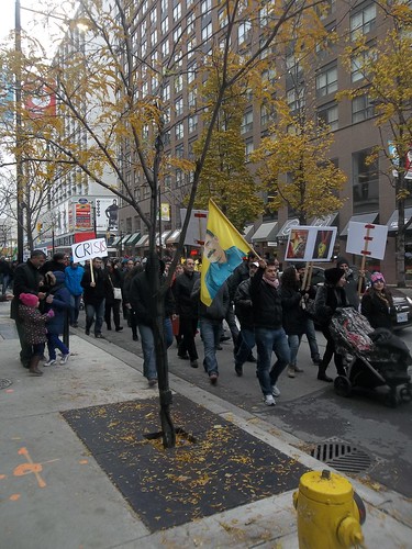 Scenes from the Kurdish protest of ISIS at Yonge and College (6)
