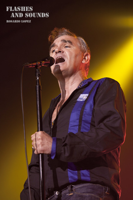 Morrissey en concierto en Barcelona