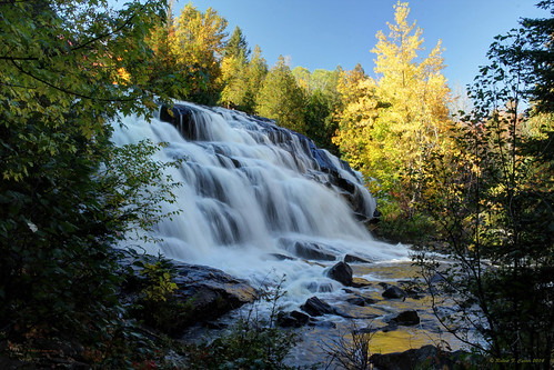 waterfalls up bondfalls upperpeninsula fall autumn fallcolors michigansupperpeninsula robertcarterphotographycom ©robertcarter puremichigan
