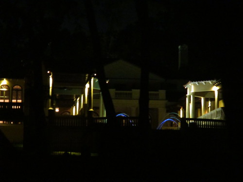 The Villa at night