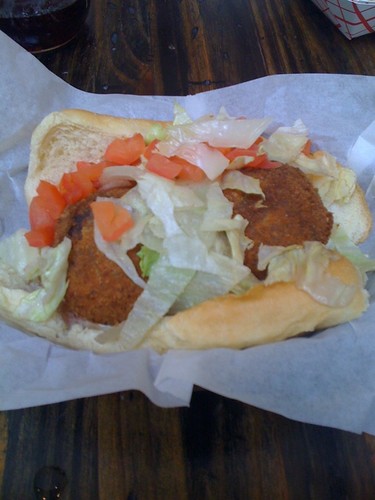 lunch boudin poboy