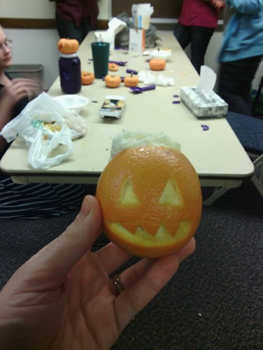 Oct 8 2014 YW pumpkin activity