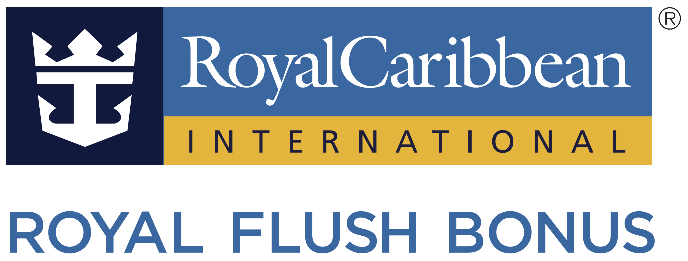 Royal Caribbean - Royal Flush Bonus Logo