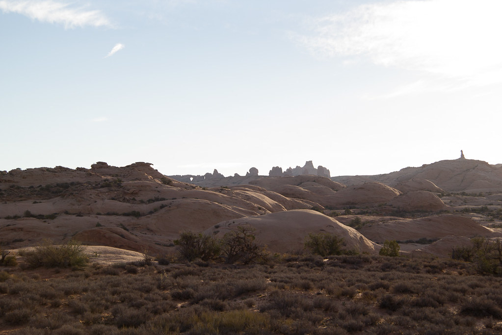 Petrified Sand Dunes at Arches National Park