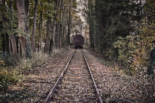 train autum rails augsburg