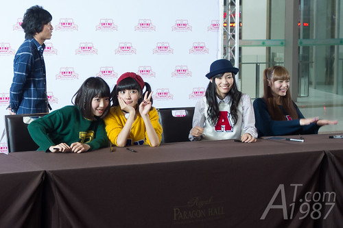 ANIME IDOL ASIA 2014 - Yumemiru Adolescence signing session