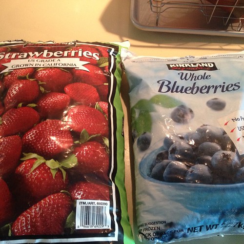 I wanted to go to Costco for frozen berries. Score!