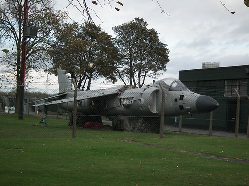 ZE697 Sea Harrier Binbrook 25-10-14