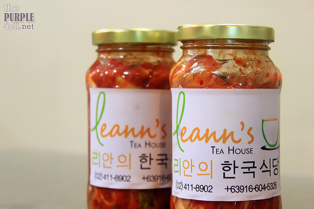 Kimchi from Leann's Tea House