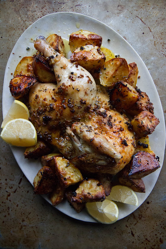 Greek Chicken and Potatoes