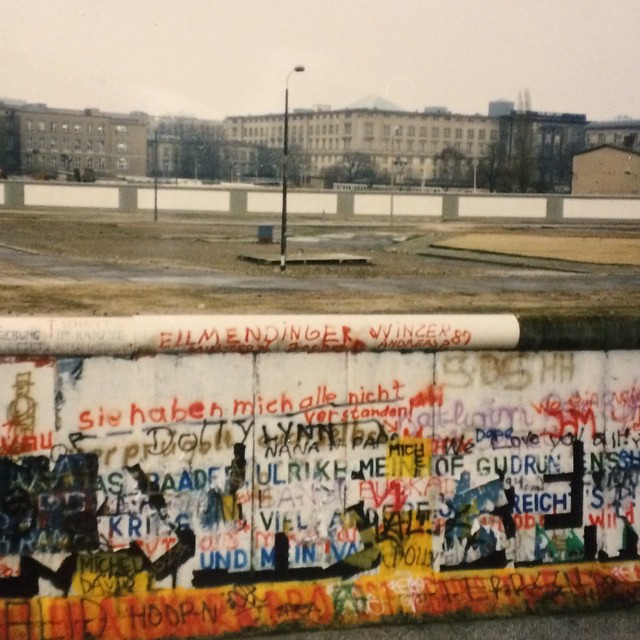 January '89 West to East #berlinwall
