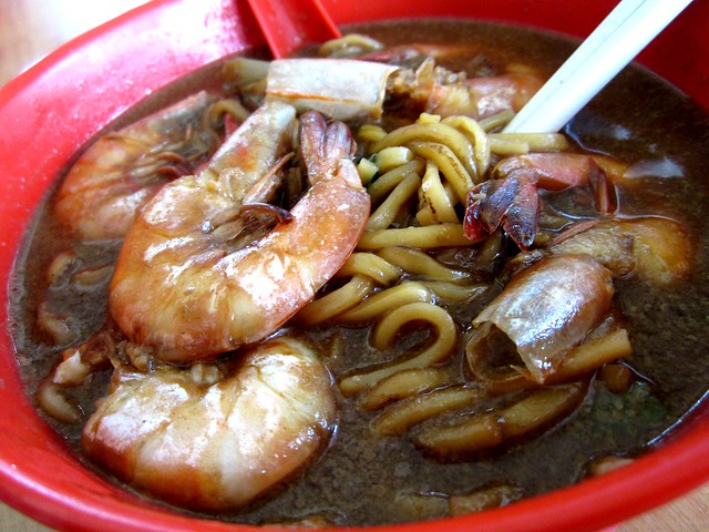 Delta Seafood & Cafe prawn noodles 1