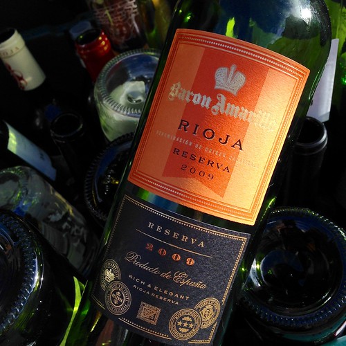 Baron Amarillo Rioja Reserva 2009. Aldi. Red wine. Wine. Spanish wine.