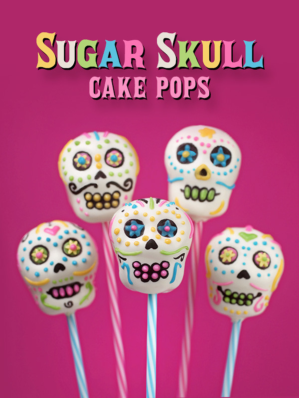 Sugar Skull Cake Pops
