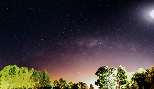 chile night canon stars arboles paisaje panoramica estrellas kit 1855mm t3 belleza nocturno composicion arauco hugin vialactea milkway cieloestrellado 1100d