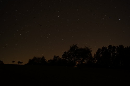 trees sky night germany dark stars landscape star exposure nacht sony himmel landschaft slt sterne langzeitbelichtung longtime