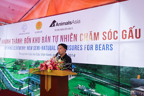 Tuan Bendixsen - Vietnam Director giving speech at the opening ceremony