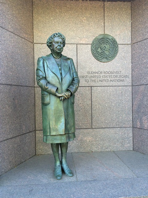 Eleanor Roosevelt statue