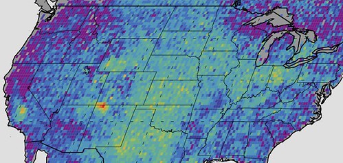 美國太空總署NASA衛星資料發現一處巨大「甲烷熱點」。（來源：NASA/JPL-Caltech/University of Michigan）