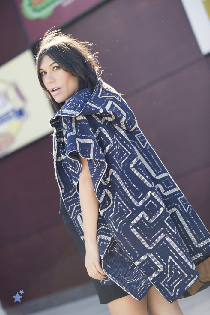 street style barbara crespo andean jacket hakei bag sendra fashion blogger outfit blog de moda