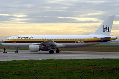 Monarch A320-212 G-MONZ TLS 30/12/1994