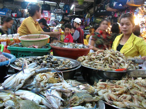 Mercado en Siem Reap