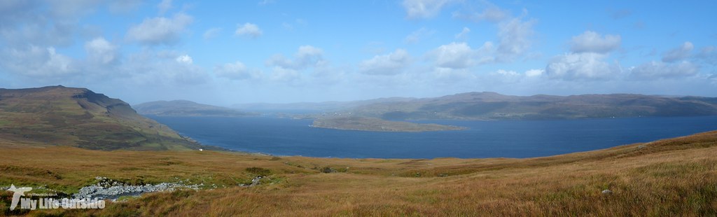 Climbing Ben More, Isle of Mull