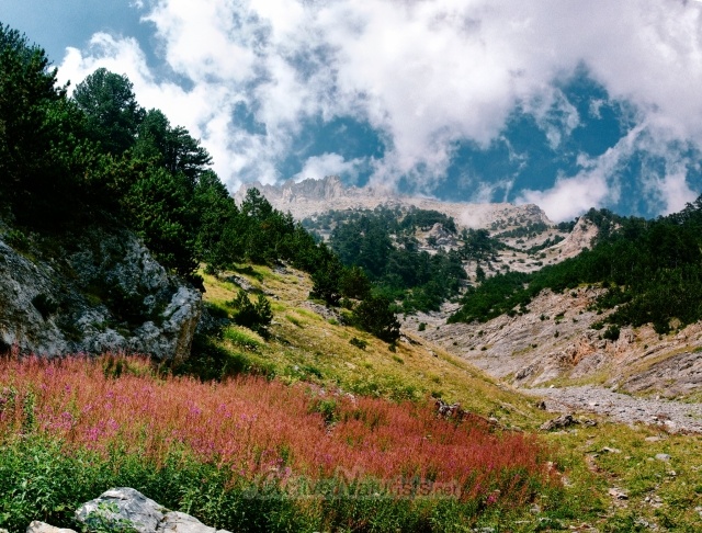 view 0015 E4 trail, Mount Olympus, Greece