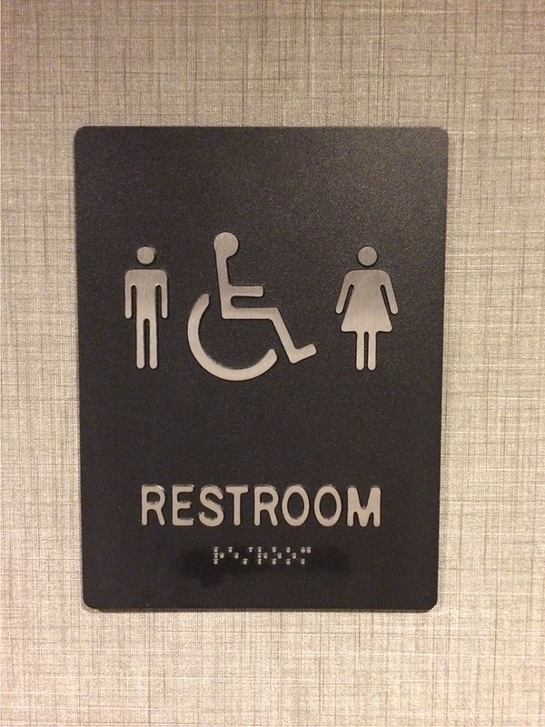 Gender Neutral Restroom Washington DC USA 49490