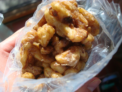 Old School favorites candied walnuts