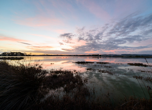 light sunset newzealand sky clouds dusk tide napier hawkesbay watchman westshore ahuriri